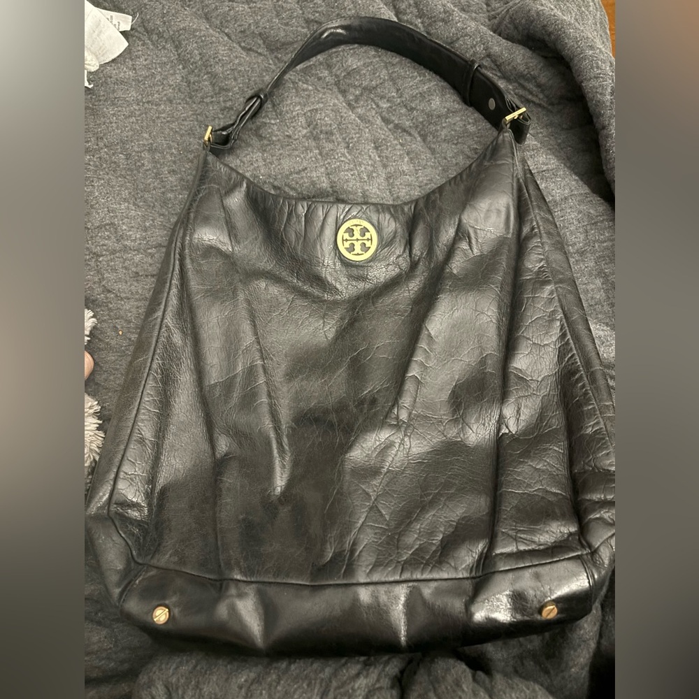 Tory Burch Black Hobo Bag